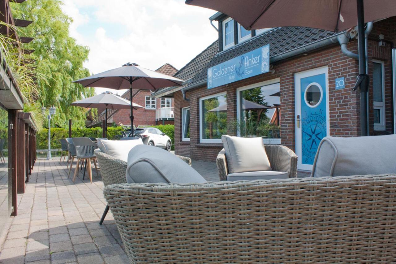 Hotel Garni Goldener Anker Greetsiel Exterior photo